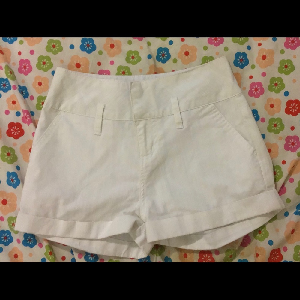 White Shorts